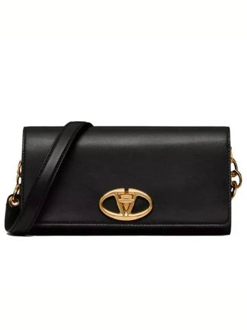 5W0P0AD9 ZFJ 0NO 5W2P0AD9 V Logo Bold Edition Shoulder Strap Wallet - VALENTINO - BALAAN 1