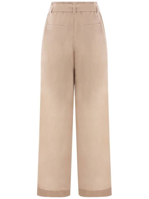 Brunello Cucinelli Trousers Beige - BRUNELLO CUCINELLI - BALAAN 2