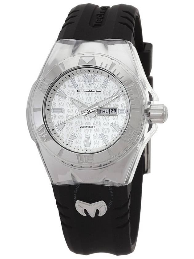 TechnoMarine Monogram Quartz Silver Dial Ladies Watch TM-122016 - TECHNOMARINE - BALAAN 1