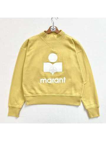 Moby Sweatshirt Yellow 23PSW0003FA A1M07E - ISABEL MARANT ETOILE - BALAAN 1