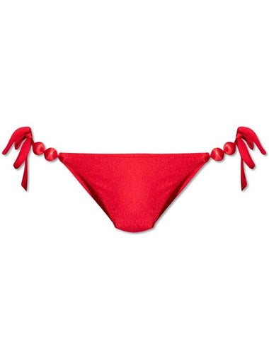 Cult Gaia ‘Euphrasia’ Swimsuit Bottom, Women's, Red - CULT GAIA - BALAAN 1