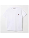 Kids Felt Logo T Shirt 8C0001883907 001 - MONCLER - BALAAN 1