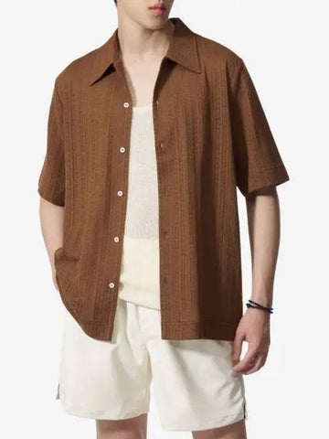 Sunham Shirt Brown SUNEHAM - SEFR - BALAAN 1