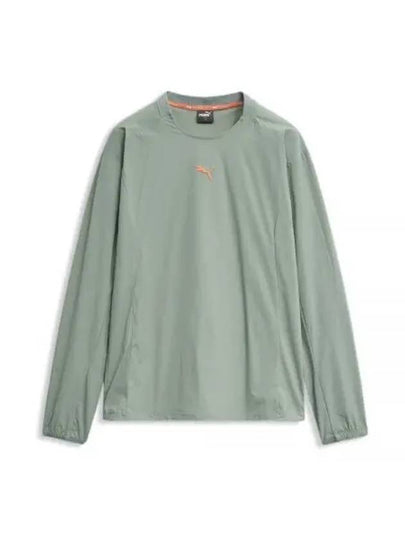 Active Woven Stretch Long Sleeve T-Shirt Green - PUMA - BALAAN 2