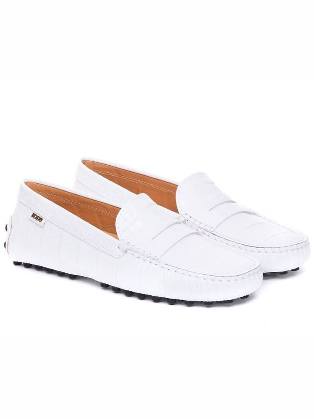 Gommino Driving Shoes White - TOD'S - BALAAN 5