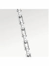 Monogram Chain Necklace Silver - LOUIS VUITTON - BALAAN 3