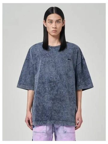 Cotton semi overfit short sleeve blue domestic product GM0023112758967 - JUUN.J - BALAAN 1