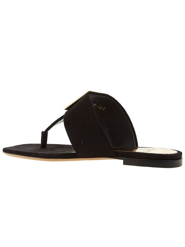 flip flops black XW0S0EI2 WTL 0NO - VALENTINO - 4