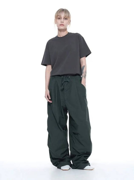 Women s PSPP GN Pocket String Parachute Pants Green - CHANCE'S NOI - BALAAN 1