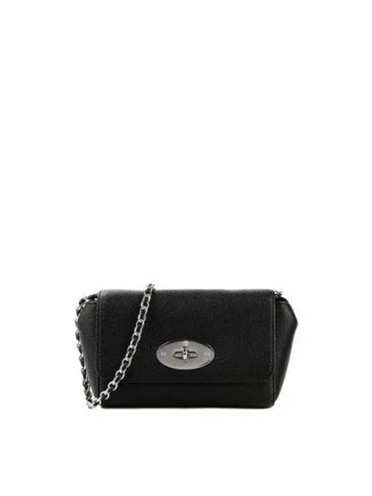 Lily Small Shoulder Bag Black - MULBERRY - BALAAN 2