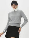 Women s Slit Turtleneck Windproof Knit Sweater DE4WSW281MG - DUVIK - BALAAN 7