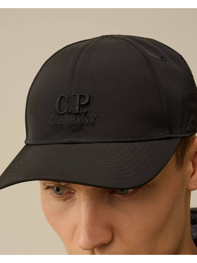 Logo Ball Cap Black - CP COMPANY - BALAAN 2