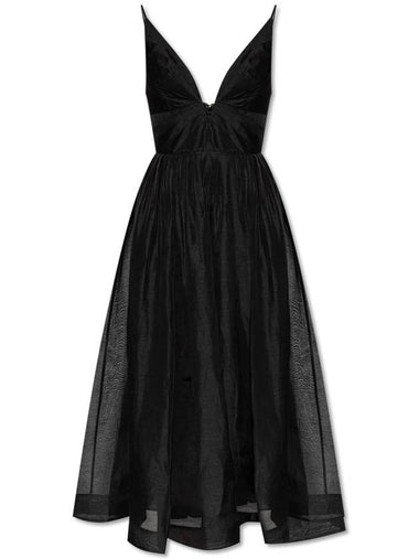 Zimmermann Strappy Dress, Women's, Black - ZIMMERMANN - BALAAN 1