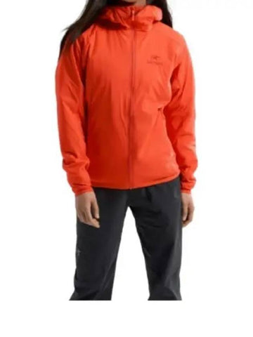 Atom Logo Zip-Up Hoodie Orange - ARC'TERYX - BALAAN 1