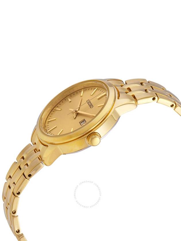 Seiko Essentials Quartz Champagne Dial Ladies Watch SUR444 - SEIKO - BALAAN 2