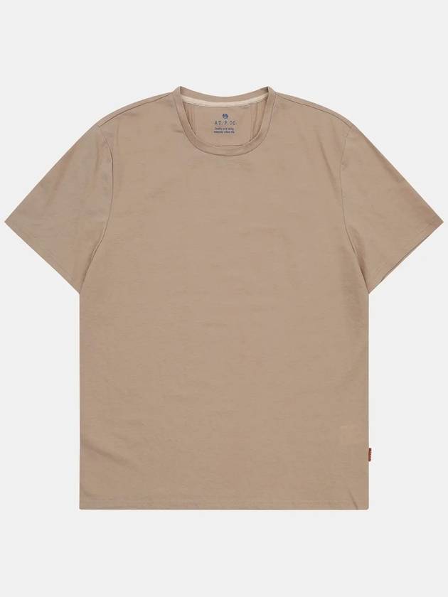 Men's Basic Round Short Sleeve T-Shirt MMTBM5T43 203 - AT.P.CO - BALAAN 9