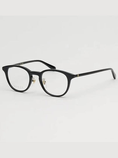 Glasses frame GG1474OJ 001 horn rim round Asian fit - GUCCI - BALAAN 2