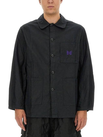 SHIRT WITH LOGO - NEEDLES - BALAAN 1