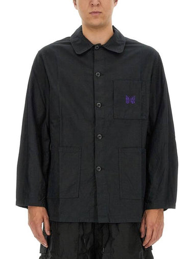 SHIRT WITH LOGO - NEEDLES - BALAAN 1