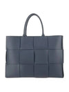 Intrecciato Arco Tote Bag Gray - BOTTEGA VENETA - BALAAN.