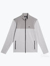 Men s Banks zip up jacket light gray melange AMJS09082 U199 - J.LINDEBERG - BALAAN 2