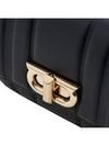 New Gancini Mini Shoulder Bag Black - SALVATORE FERRAGAMO - BALAAN 7