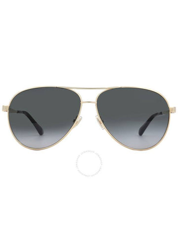 Jimmy Choo Grey Shaded Pilot Ladies Sunglasses JIMENA/S 02M2/9O 60 - JIMMY CHOO - BALAAN 1