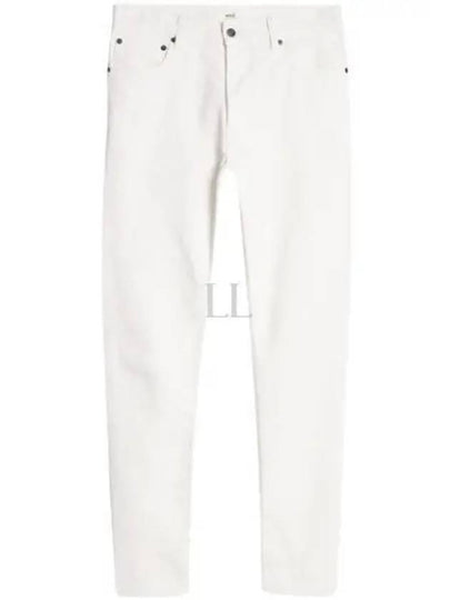 Alexandre Mattiussi Denim Straight Jeans White - AMI - BALAAN 2