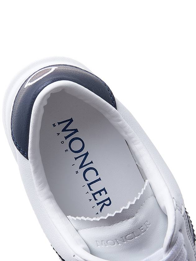 Men's Monaco Trainer Low Top Sneakers White - MONCLER - BALAAN 8