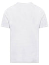 Karman Logo Print Linen Short Sleeve T-Shirt White - ISABEL MARANT - BALAAN 4