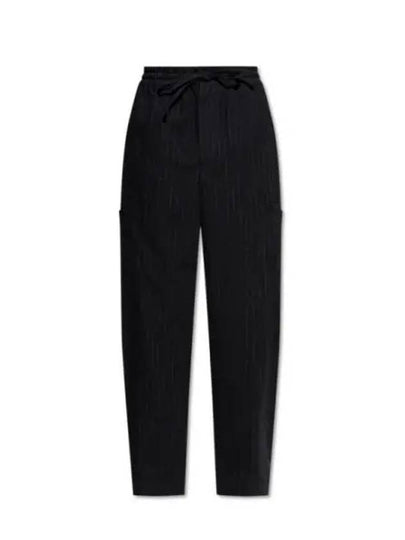 Straight Cargo Jogging Straight Pants Black - KENZO - BALAAN 2