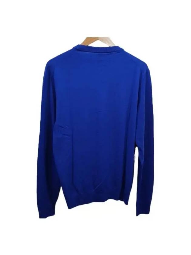 R20KRL180 003 N45 Sweater Knit Blue Berluti - BERLUTI - BALAAN 3