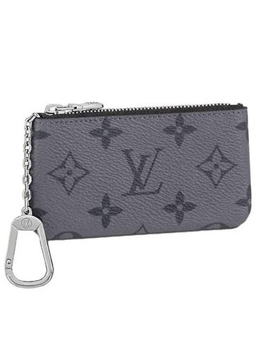 Monogram Key Pouch Key Holder Grey - LOUIS VUITTON - BALAAN 1