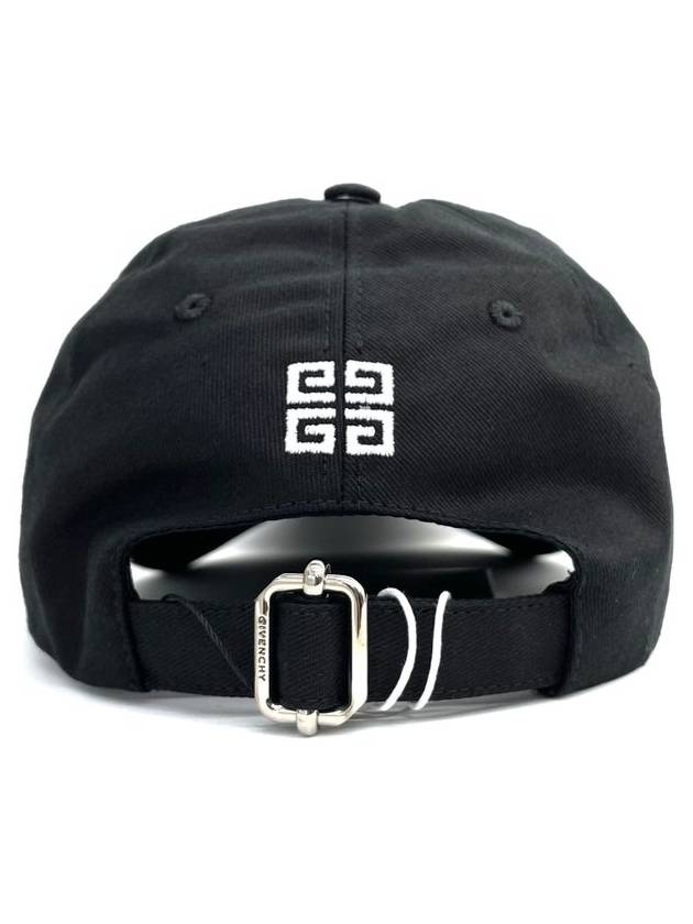 4G Logo Twill Ball Cap Black - GIVENCHY - BALAAN 5