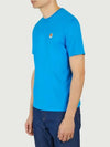 Fox Head Patch Classic Short Sleeve T-Shirt Enamel Blue - MAISON KITSUNE - BALAAN 4