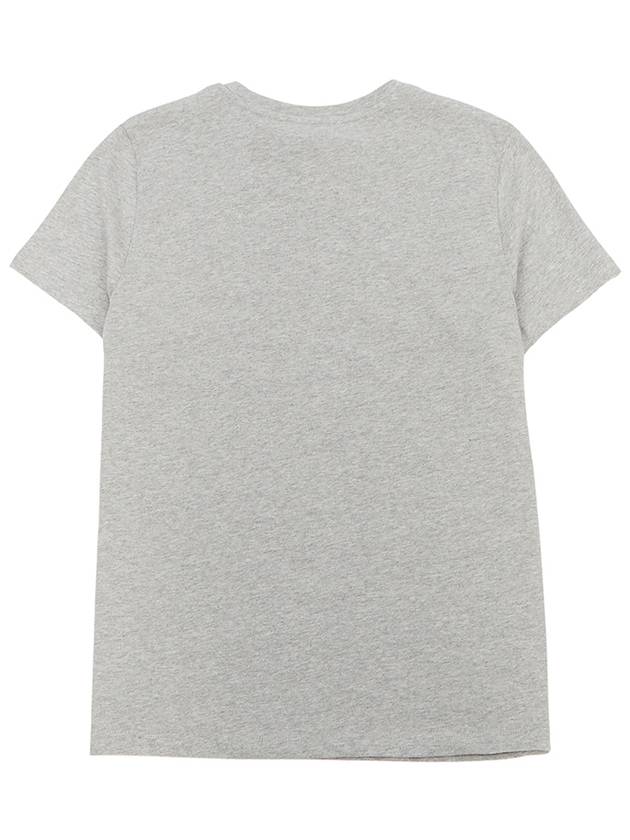 VPC Red Logo Cotton Short Sleeve T-Shirt Grey - A.P.C. - BALAAN 3