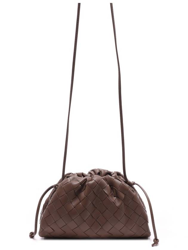 Intrecciato Mini Pouch Bag Brown - BOTTEGA VENETA - BALAAN 5