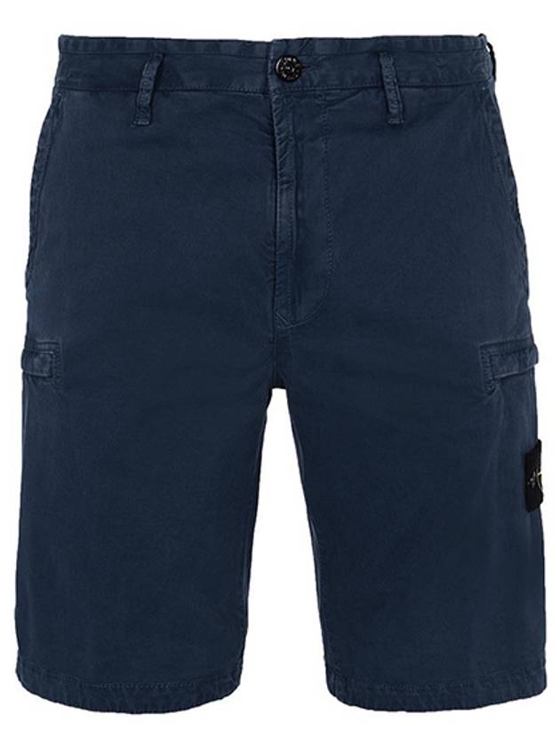 Wappen Patch Pocket Bermuda Shorts Navy - STONE ISLAND - BALAAN 2