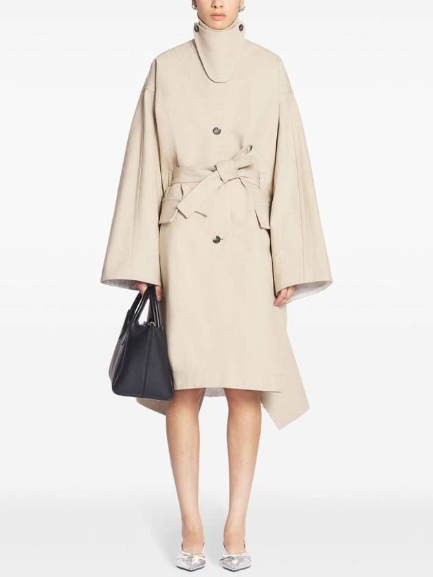 Lanvin Coats Beige - LANVIN - BALAAN 2