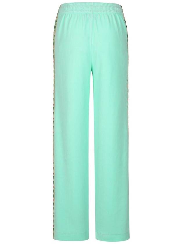 Casablanca 'Jogger' Light Green Cotton Blend Pants - CASABLANCA - BALAAN 3