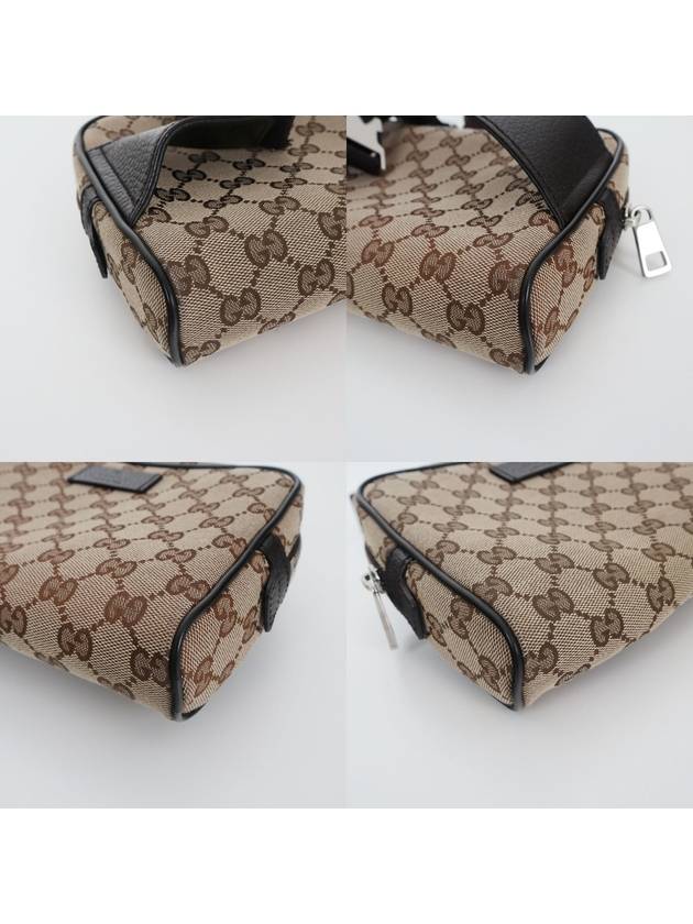 GG Supreme Belt Bag Cross Hip Sack 449174 - GUCCI - BALAAN 6