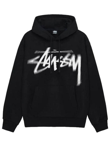 digi stock hoodie black men - STUSSY - BALAAN 1