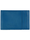 Intrecciato Lambskin Calfskin Card Wallet Deep Pacific - BOTTEGA VENETA - BALAAN 4