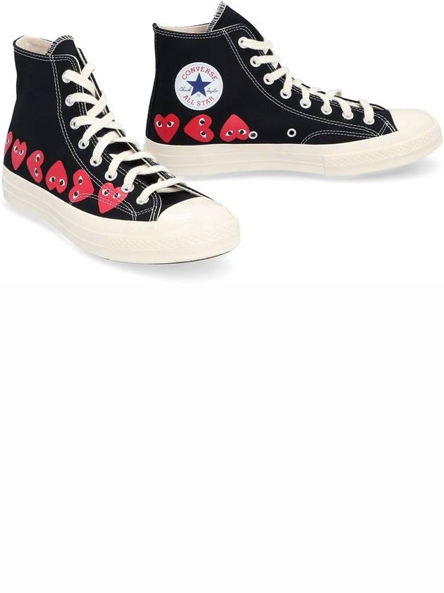 Comme Des Garçons Play Converse X Comme Des Garçons Play - Chuck 70 High-Top Sneakers - COMME DES GARCONS PLAY - BALAAN 3