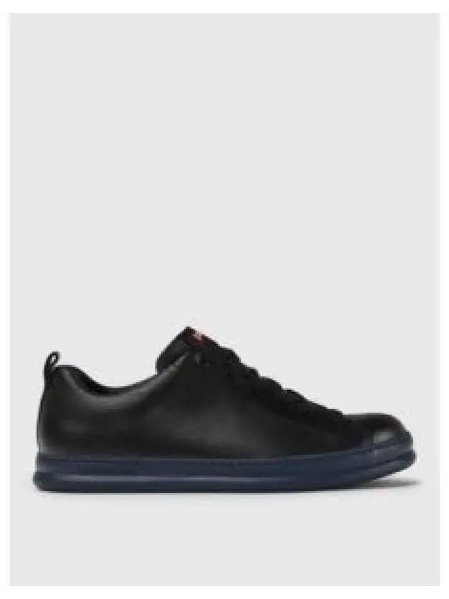 Runner Leather Low Top Sneakers Black - CAMPER - BALAAN 2