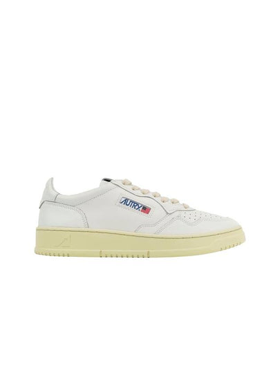 Medalist Leather Low Top Sneakers White - AUTRY - BALAAN 2