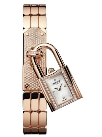 Kelly Mini Model 16mm Watch Rose Gold - HERMES - BALAAN 1