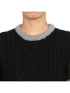 Fun Mix Cable Knit Top - THOM BROWNE - BALAAN 7