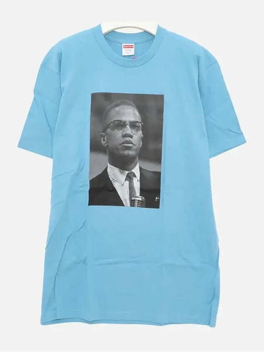 SS22T68 SLATE Malcolm X TShirt - SUPREME - BALAAN 2