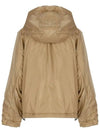 Arles Reversible Water Repellent Padding Camel - MAX MARA - BALAAN 3